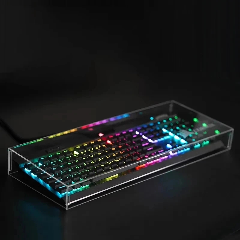 Keyboard Gaming Transparent - Tastatur Staubdicht Abdeckung Neue Acryl Kapazitive