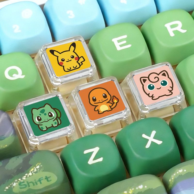 Gaming Keyboard Mechanical - Pokémon Cross Axle Mechanische Tastatur Tastenbeleuchtung