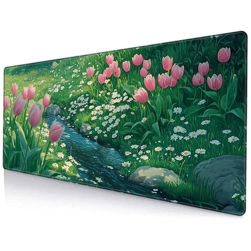 Gaming Keyboard Brand - Brand Floral Iron Art Gaming-Mauspad, große