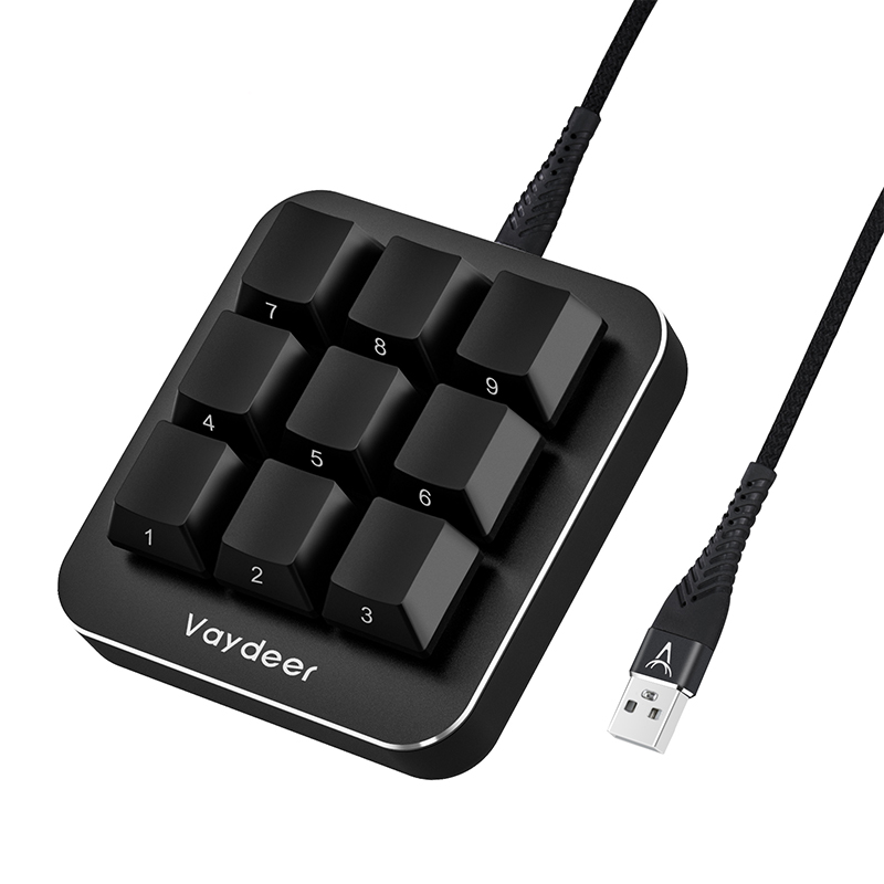 Gaming Keyboard Brand - Multifunktionale Tastatur mit 9 voll programmierbaren