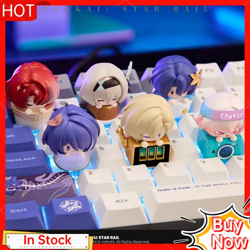 Gaming Keyboard Mechanical - Mihoyo Honkai Star Rail Anime-Figur Blind