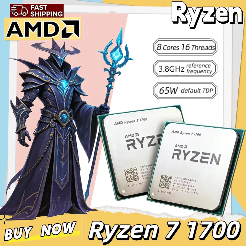 Amd Cpu Ryzen 7 - AMD Ryzen 7 1700 3,0GHz Achtkern-Sechzehn-Thread-CPU-Prozessor