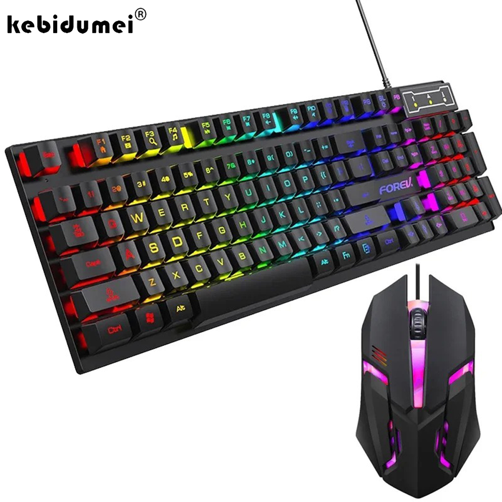 Gaming Keyboard And Mouse Converter For Mobile - Kebidumei 104 Tasten, mechanische Tastatur mit