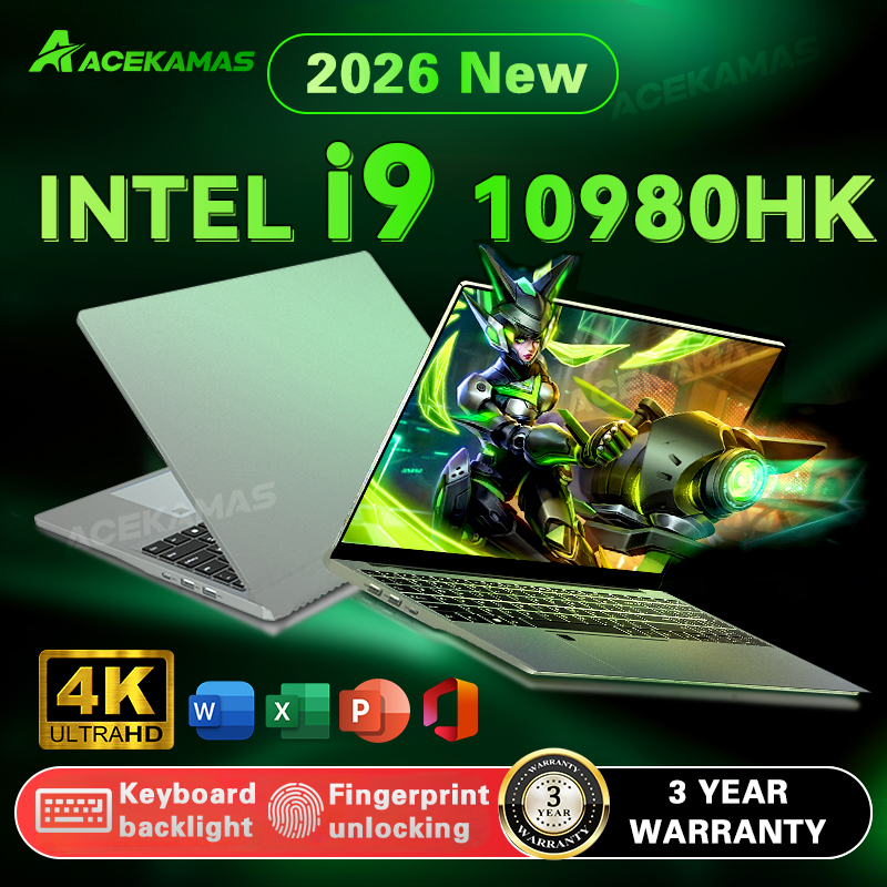 Gaming Keyboard Brand - 15,6' Ultra-Dünner Laptop Intel Core I9-10980HK