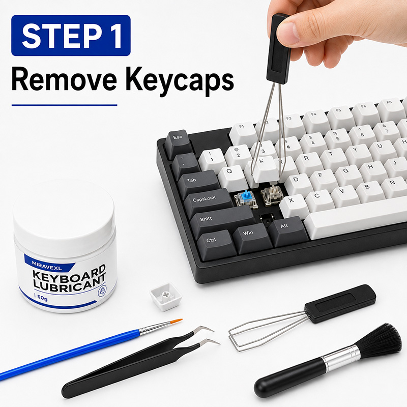MIRAVEXL Tastatur-Schmiermitte – Gaming Keyboard That Is Quiet Bewertung und Preis