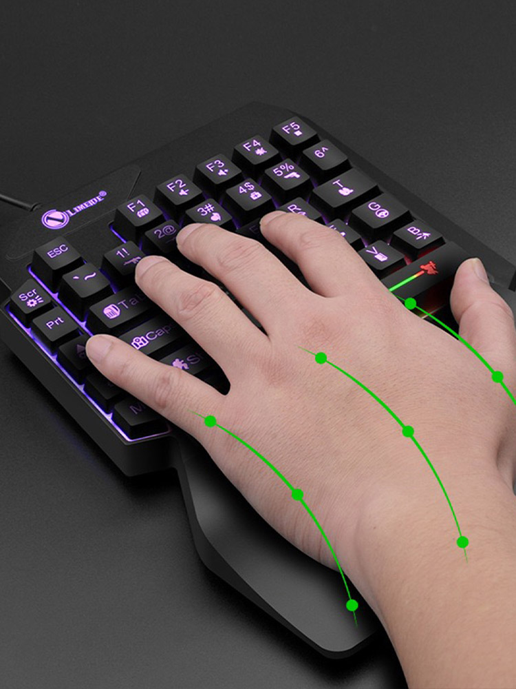 Mechanische Einhand-Gaming-Tas – Gaming Keyboard And Mouse Converter For Mobile Bewertung und Preis