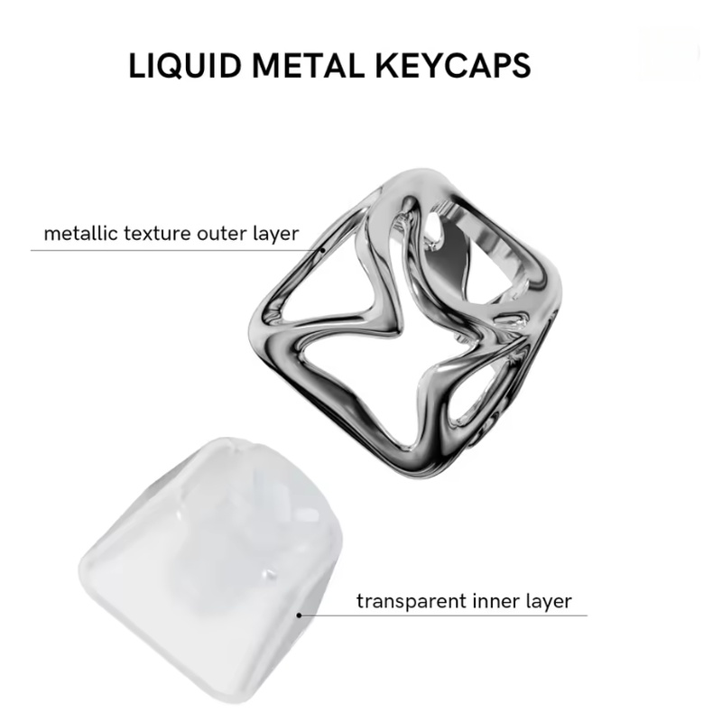 Metallbeschichtete, durchschei – Gaming Keyboard Brand Bewertung und Preis