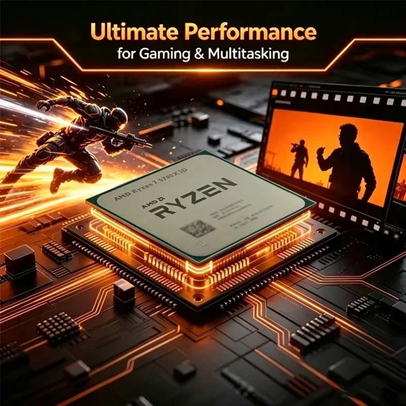 AMD Ryzen 7 5700X3D Desktop-CP – Amd Cpu Ryzen 7 Bewertung und Preis