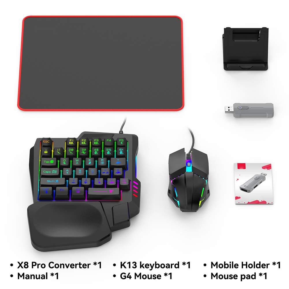 5-in-1 Mobile-Game-Konverter T – Gaming Keyboard And Mouse Converter For Mobile Bewertung und Preis