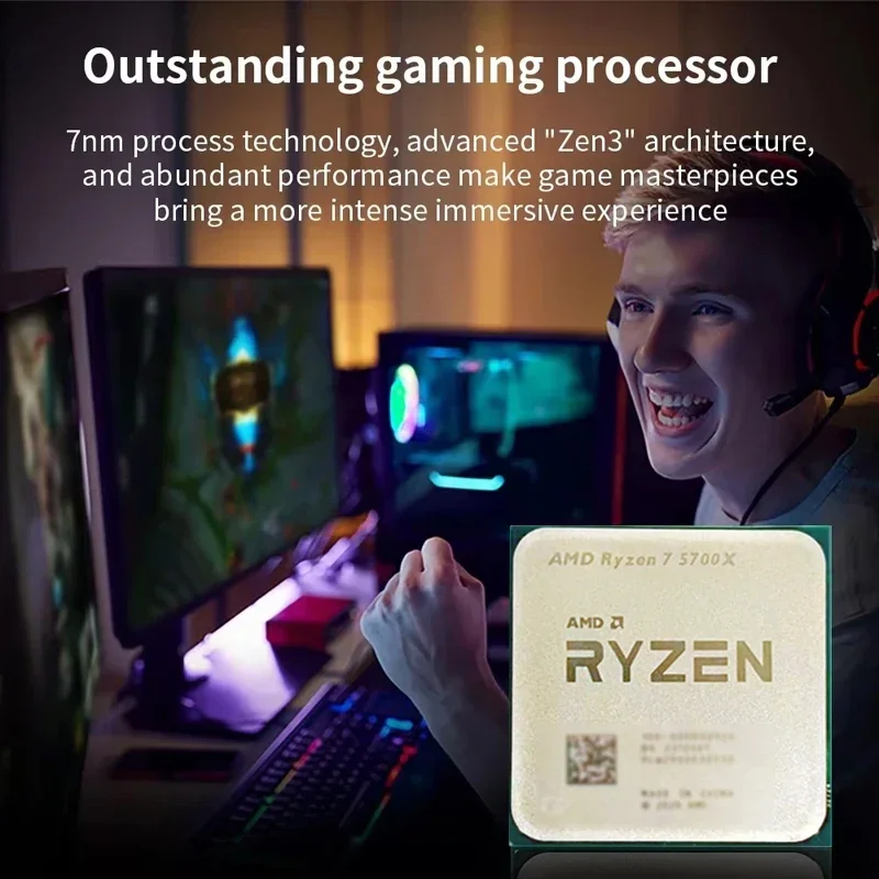 AMD Ryzen 7 5700X Prozessor 8- – Amd Cpu Ryzen 7 Bewertung und Preis