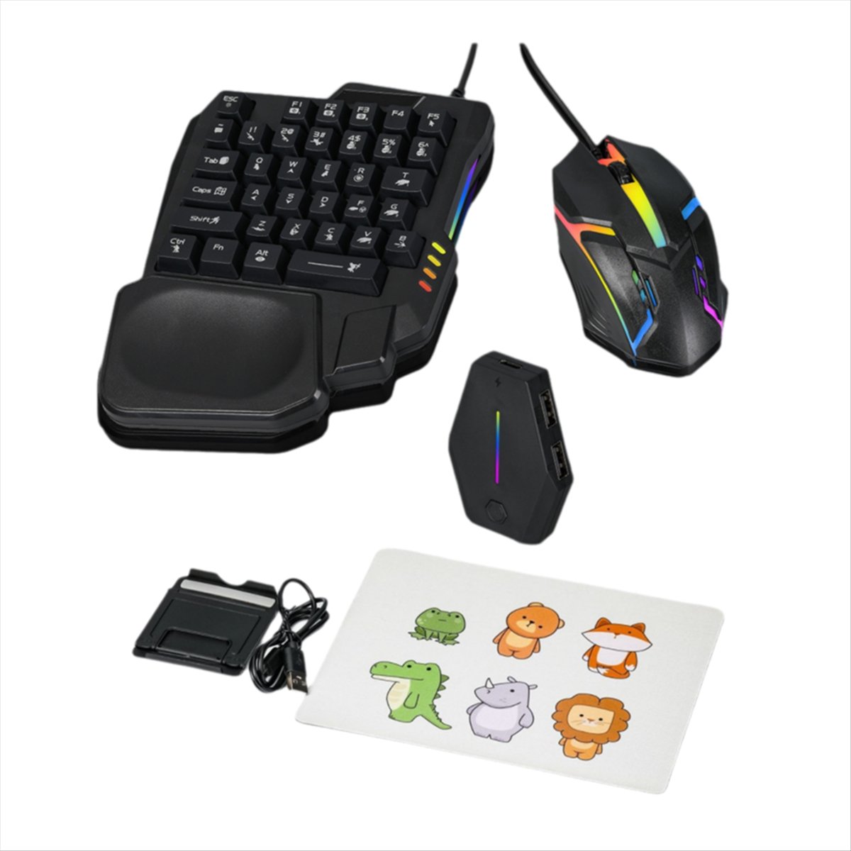★ ▲   35-Tasten Ergonomische R – Gaming Keyboard And Mouse Converter For Mobile Bewertung und Preis