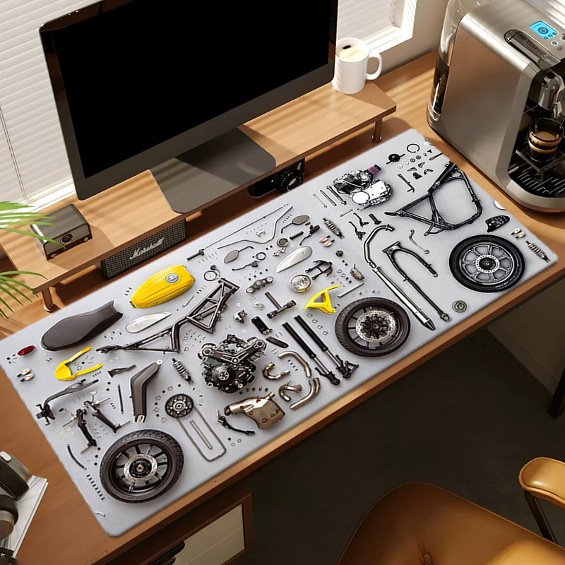 Zerlegbares Diagramm-Gummi-Mau – Gaming Keyboard And Mouse Bewertung und Preis