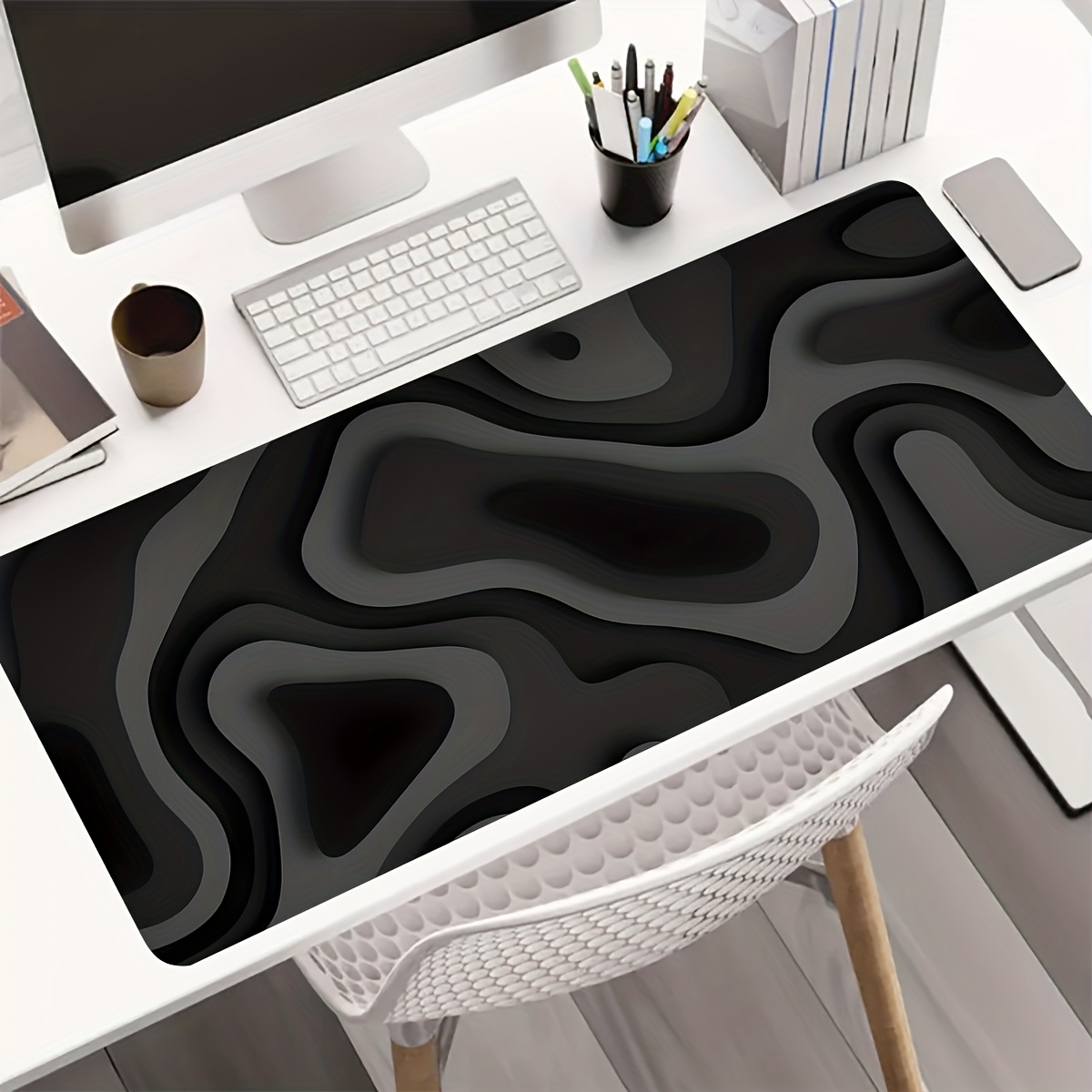 Schwarz-Graues Wirbel-Design G – Gaming Keyboard Brand Bewertung und Preis