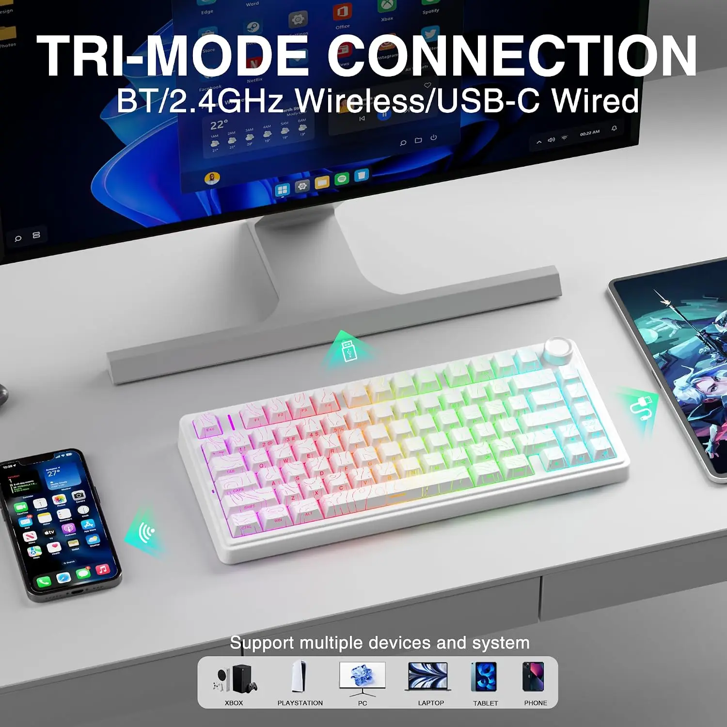 AULA F75 HE Magnetische Tastat – Gaming Keyboard Mechanical Bewertung und Preis