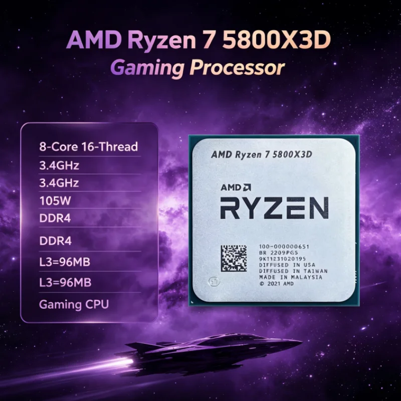 AMD R7 5800X3D 96 MB 7nm Ryzen – Amd Cpu Ryzen 7 Bewertung und Preis