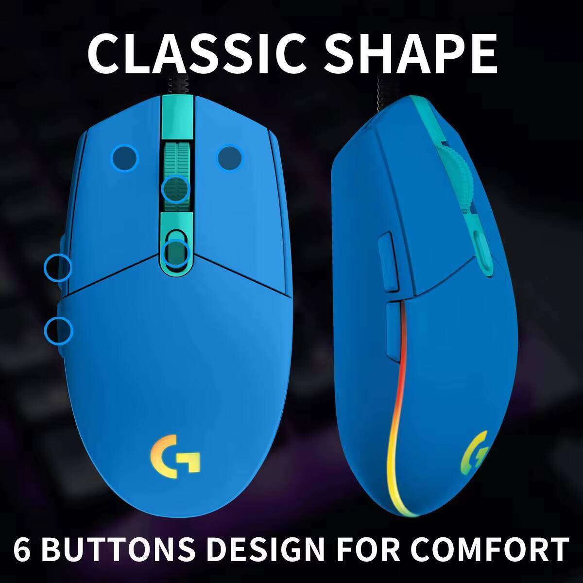 Logitech G203 kabelgebundene G – Logitech Mouse G203 Bewertung und Preis
